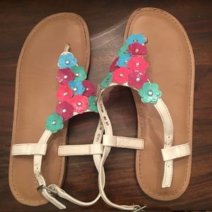 Lands End girls sandals